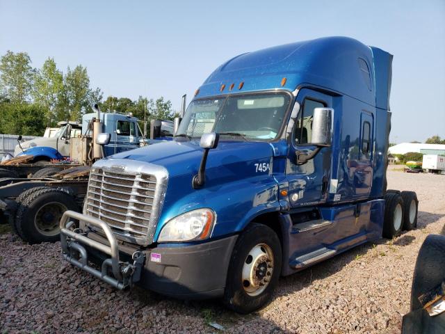 3AKJGLD54GSGU0745 - 2016 FREIGHTLINER CASCADIA 1 BLUE photo 2