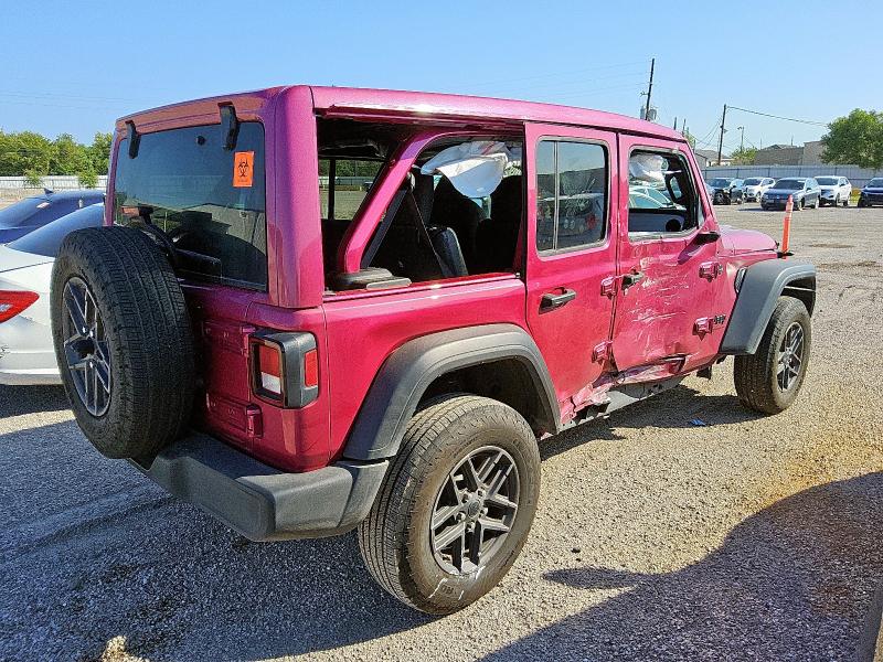 1C4PJXDN3RW344801 - 2024 JEEP WRANGLER SPORT PINK photo 3