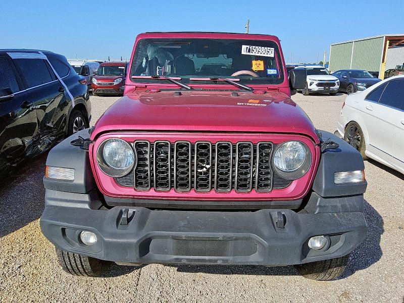 1C4PJXDN3RW344801 - 2024 JEEP WRANGLER SPORT PINK photo 5