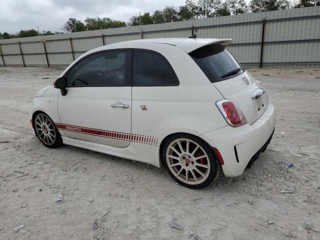 3C3CFFFH0DT552378 - 2013 FIAT 500 ABARTH WHITE photo 2