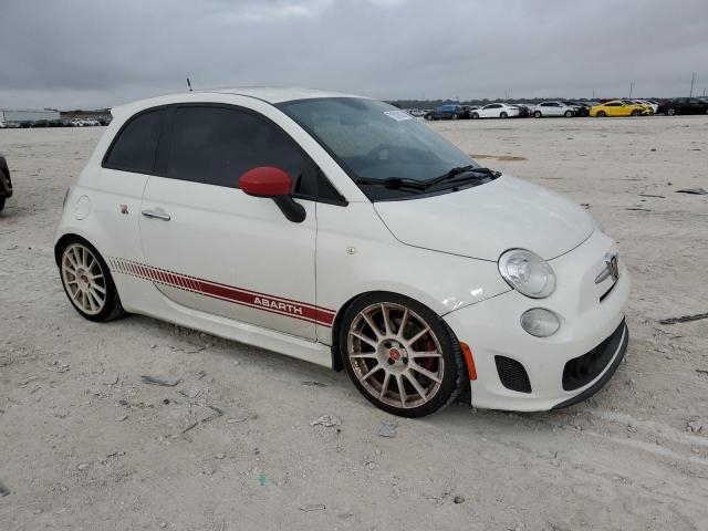 3C3CFFFH0DT552378 - 2013 FIAT 500 ABARTH WHITE photo 4