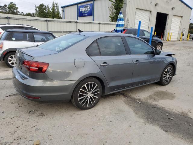 3VWD17AJ7GM248846 - 2016 VOLKSWAGEN JETTA SPORT GRAY photo 3