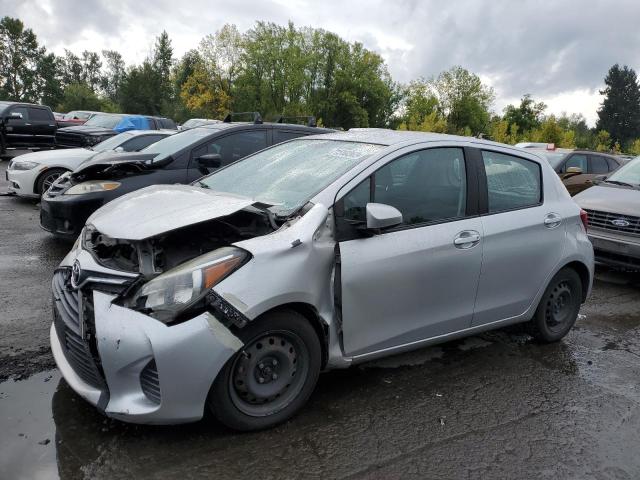 VNKKTUD32FA053952 - 2015 TOYOTA YARIS SILVER photo 1