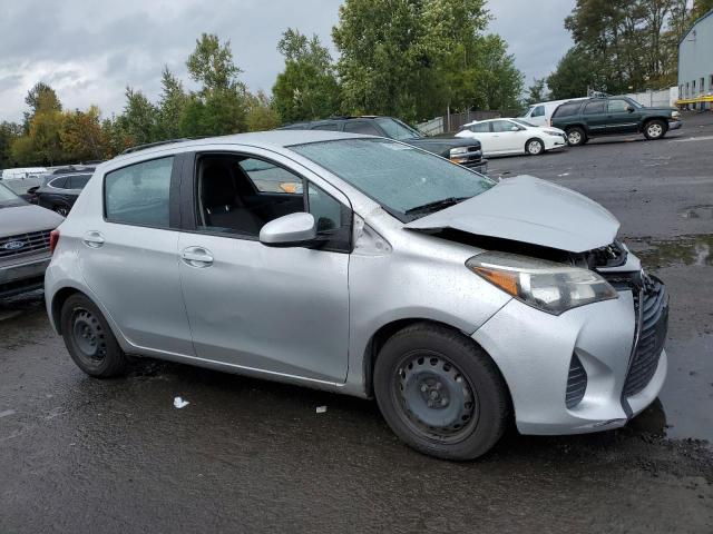 VNKKTUD32FA053952 - 2015 TOYOTA YARIS SILVER photo 4