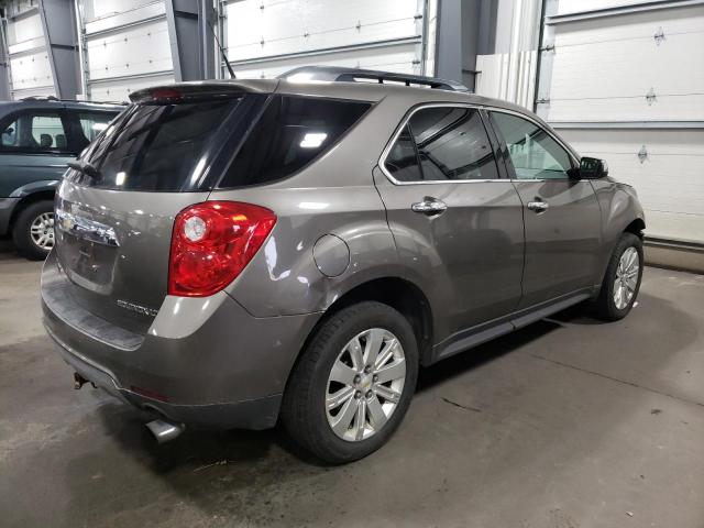 2CNFLNE55B6236328 - 2011 CHEVROLET EQUINOX LT BROWN photo 3