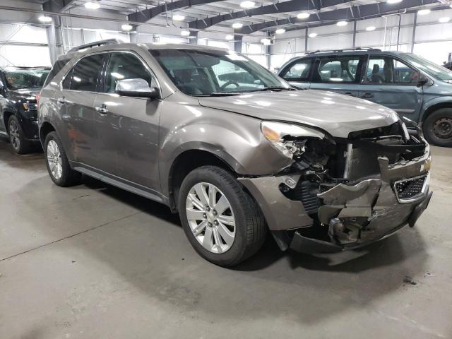 2CNFLNE55B6236328 - 2011 CHEVROLET EQUINOX LT BROWN photo 4