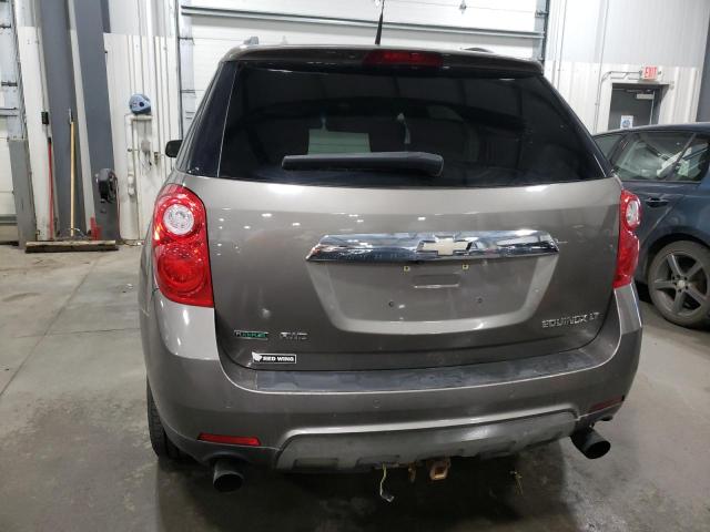 2CNFLNE55B6236328 - 2011 CHEVROLET EQUINOX LT BROWN photo 6