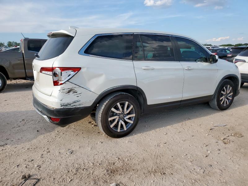 5FNYF5H55KB019338 - 2019 HONDA PILOT EXL أبيض صورة 3