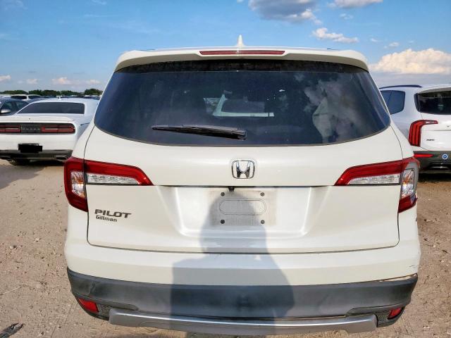 5FNYF5H55KB019338 - 2019 HONDA PILOT EXL أبيض صورة 6