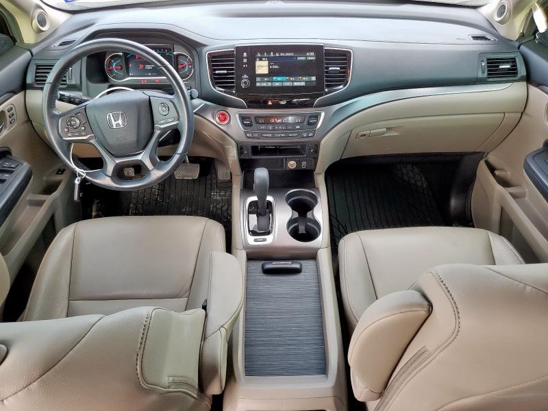 5FNYF5H55KB019338 - 2019 HONDA PILOT EXL أبيض صورة 8