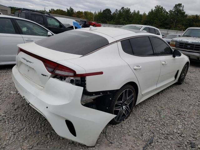 KNAE45LC0N6104406 - 2022 KIA STINGER GT1 WHITE photo 3