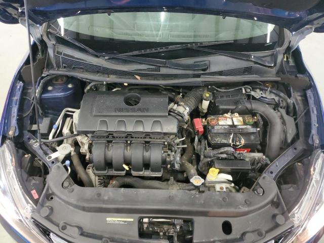 3N1AB7AP5KY300356 - 2019 NISSAN SENTRA S 蓝色 照片 11