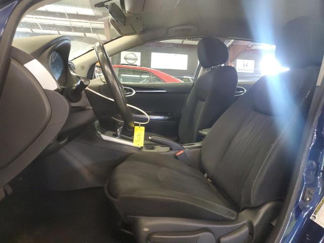 3N1AB7AP5KY300356 - 2019 NISSAN SENTRA S 蓝色 照片 7