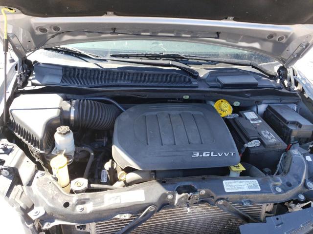 2C4RDGCG2ER267344 - 2014 DODGE GRAND CARA SXT GRAY photo 12