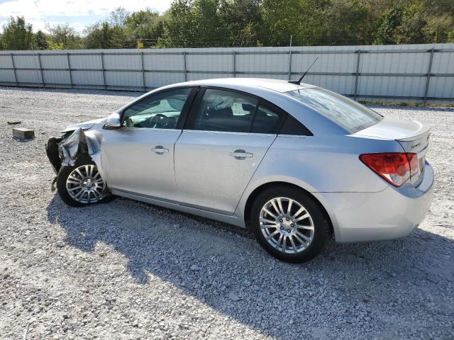 1G1PH5SB6E7258680 - 2014 CHEVROLET CRUZE ECO SILVER photo 2