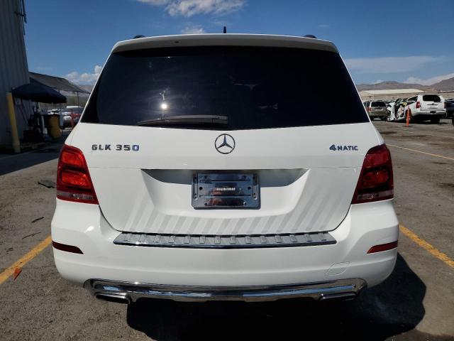 WDCGG8JB1FG397737 - 2015 MERCEDES-BENZ GLK 350 4MATIC WHITE photo 6