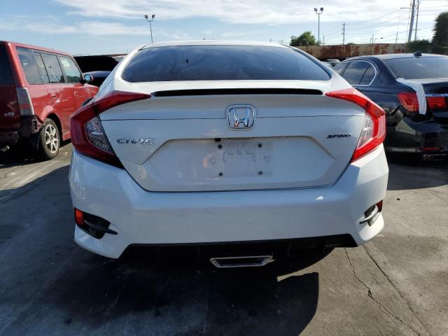 19XFC2F82KE211866 - 2019 HONDA CIVIC SPORT WHITE photo 6