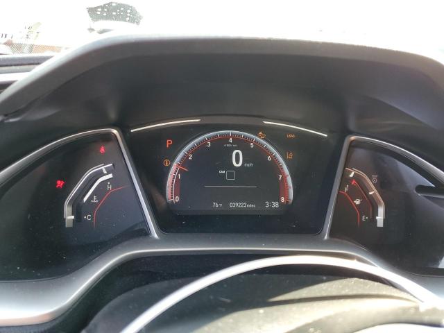 19XFC2F82KE211866 - 2019 HONDA CIVIC SPORT WHITE photo 9