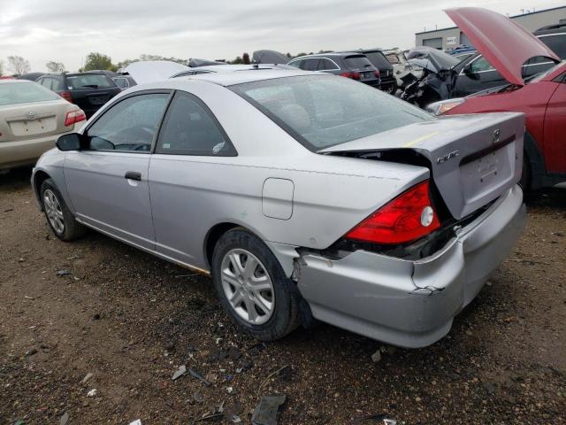 1HGEM22135L048417 - 2005 HONDA CIVIC DX VP Silber Foto 2