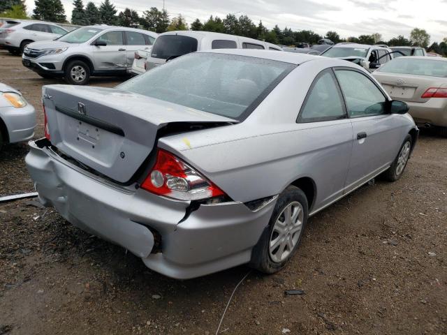 1HGEM22135L048417 - 2005 HONDA CIVIC DX VP Silber Foto 3