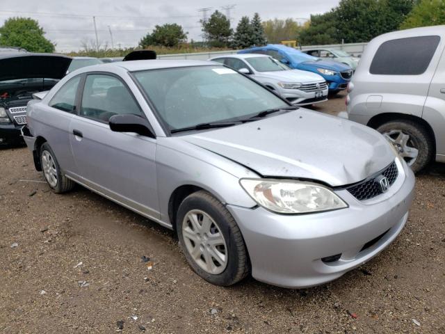 1HGEM22135L048417 - 2005 HONDA CIVIC DX VP Silber Foto 4