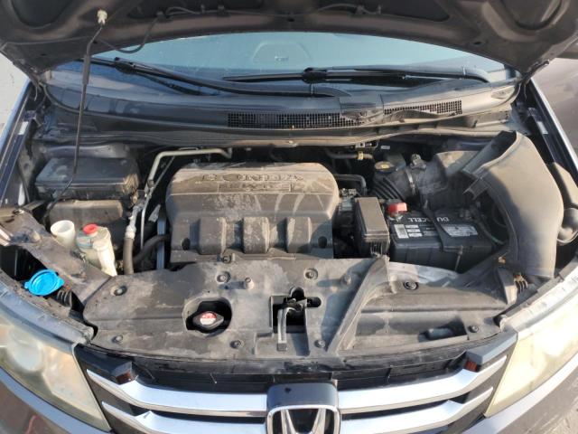 5FNRL5H60FB037855 - 2015 HONDA ODYSSEY EXL GRAY photo 12