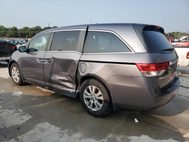 5FNRL5H60FB037855 - 2015 HONDA ODYSSEY EXL GRAY photo 2