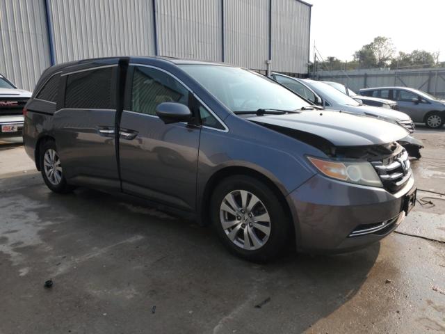 5FNRL5H60FB037855 - 2015 HONDA ODYSSEY EXL GRAY photo 4