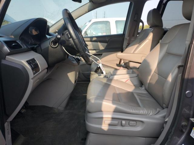 5FNRL5H60FB037855 - 2015 HONDA ODYSSEY EXL GRAY photo 7