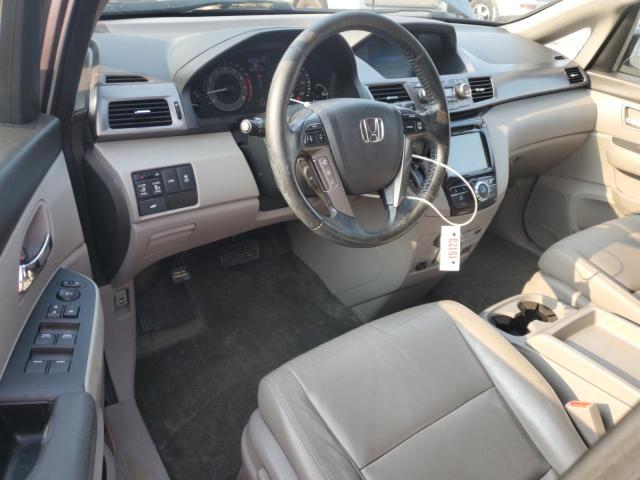 5FNRL5H60FB037855 - 2015 HONDA ODYSSEY EXL GRAY photo 8