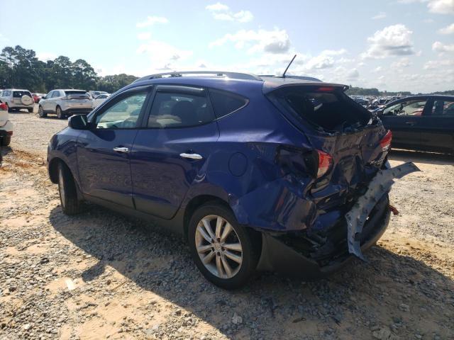 KM8JU3AC2BU296505 - 2011 HYUNDAI TUCSON GLS 蓝色 照片 2