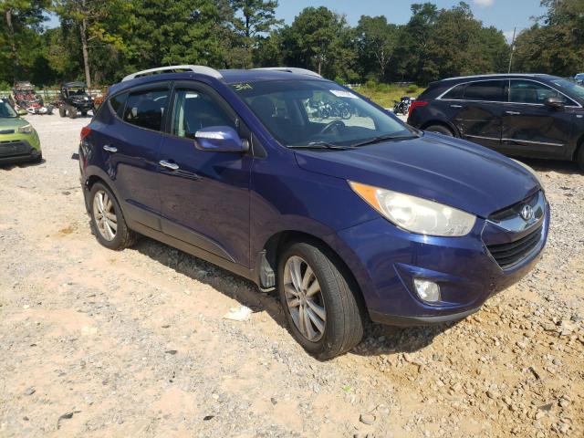 KM8JU3AC2BU296505 - 2011 HYUNDAI TUCSON GLS 蓝色 照片 4