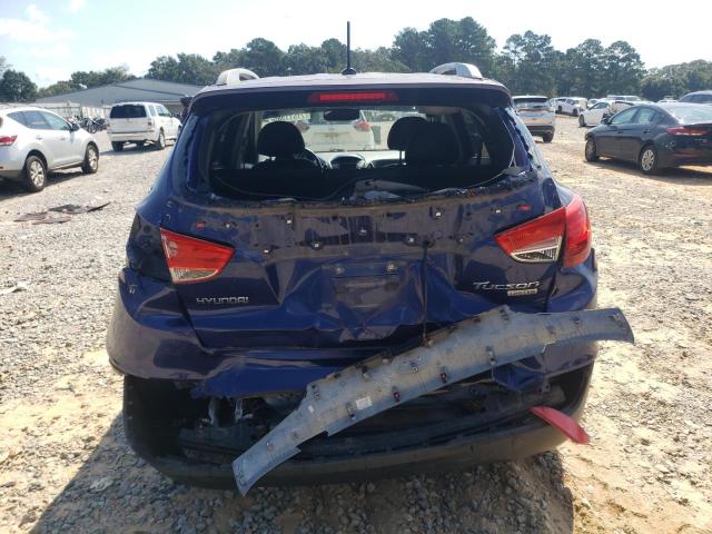 KM8JU3AC2BU296505 - 2011 HYUNDAI TUCSON GLS 蓝色 照片 6