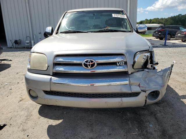 5TBET34116S531658 - 2006 TOYOTA TUNDRA DOUBLE CAB SR5 SILVER photo 5