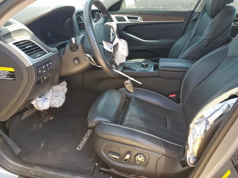 KMHGN4JE7FU064650 - 2015 HYUNDAI GENESIS 3.8L Серый фото 7