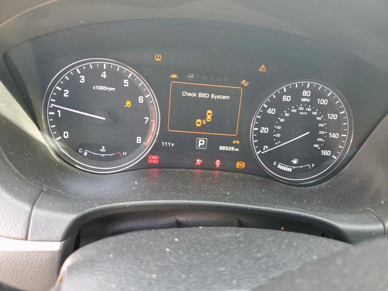 KMHGN4JE7FU064650 - 2015 HYUNDAI GENESIS 3.8L Серый фото 9