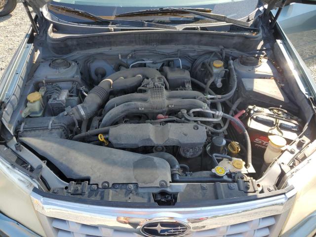 JF2SHAHC1DH402432 - 2013 SUBARU FORESTER TOURING TEAL photo 12