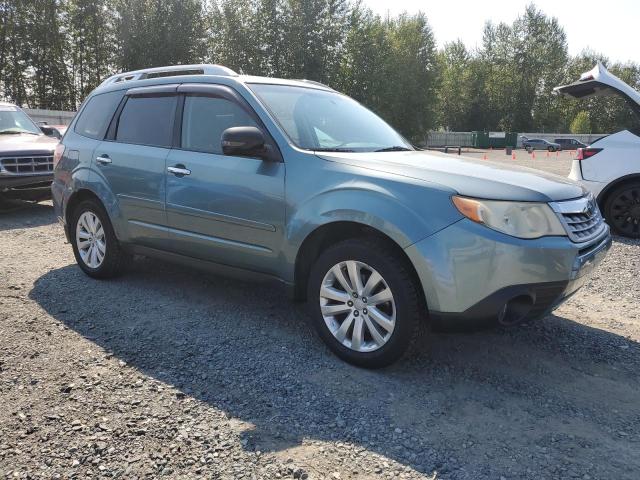 JF2SHAHC1DH402432 - 2013 SUBARU FORESTER TOURING TEAL photo 4