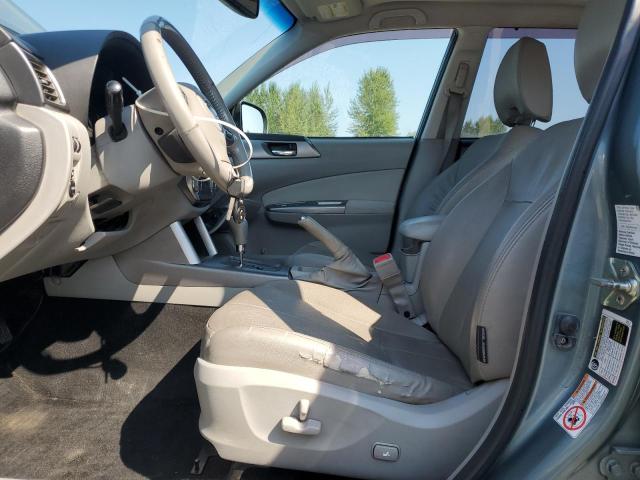 JF2SHAHC1DH402432 - 2013 SUBARU FORESTER TOURING TEAL photo 7