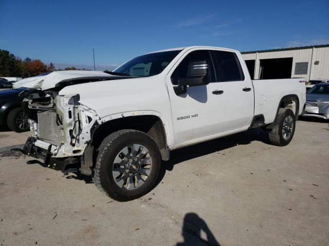 1GC5YME75NF306885 - 2022 CHEVROLET SILVERADO K2500 CUSTOM WHITE photo 1