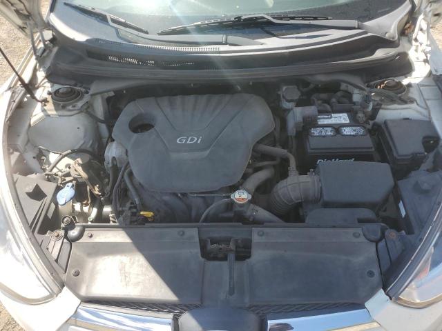 KMHTC6AD8DU086838 - 2013 HYUNDAI VELOSTER WHITE photo 11