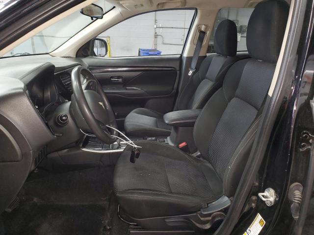 JA4AD2A32KZ028842 - 2019 MITSUBISHI OUTLANDER ES Czarny zdjęcie 7