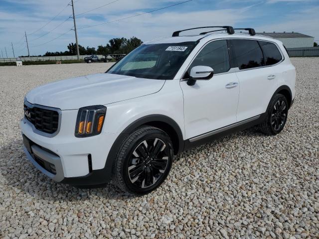 5XYP54GC1RG444101 - 2024 KIA TELLURIDE SX WHITE photo 1