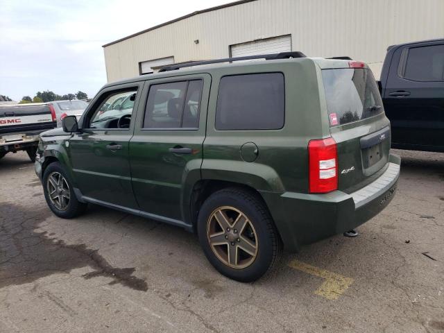 1J4FF28B39D249757 - 2009 JEEP PATRIOT SPORT GREEN photo 2
