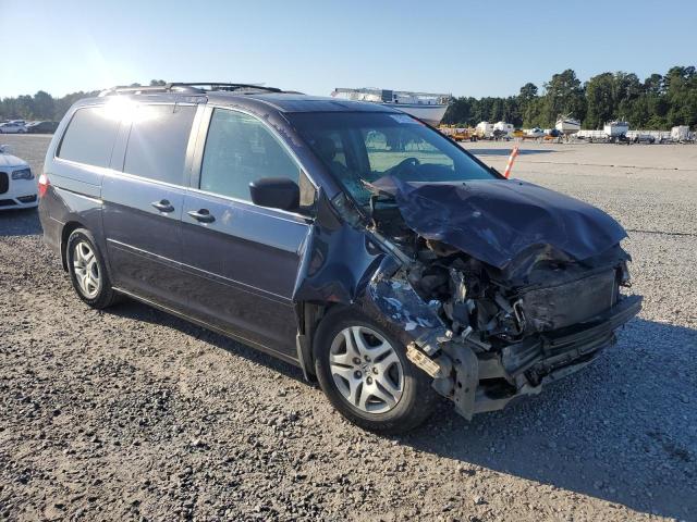 5FNRL38796B001062 - 2006 HONDA ODYSSEY EXL BLUE photo 4