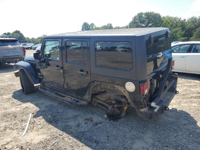 1C4HJWEG1EL129430 - 2014 JEEP WRANGLER U SAHARA BLACK photo 2