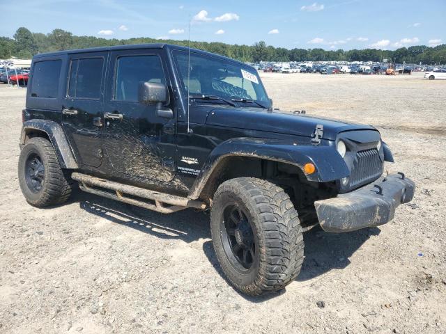 1C4HJWEG1EL129430 - 2014 JEEP WRANGLER U SAHARA BLACK photo 4