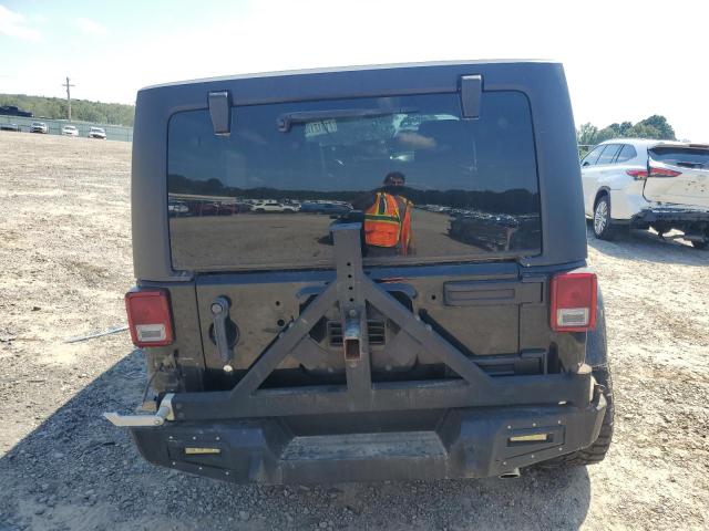 1C4HJWEG1EL129430 - 2014 JEEP WRANGLER U SAHARA BLACK photo 6