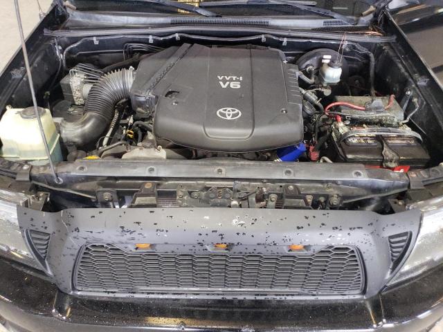 5TETU4GN2AZ681287 - 2010 TOYOTA TACOMA PRERUNNER ACCESS CAB BLACK photo 11