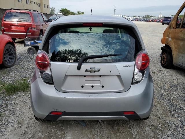 KL8CD6S97DC512755 - 2013 CHEVROLET SPARK 1LT SILVER photo 6